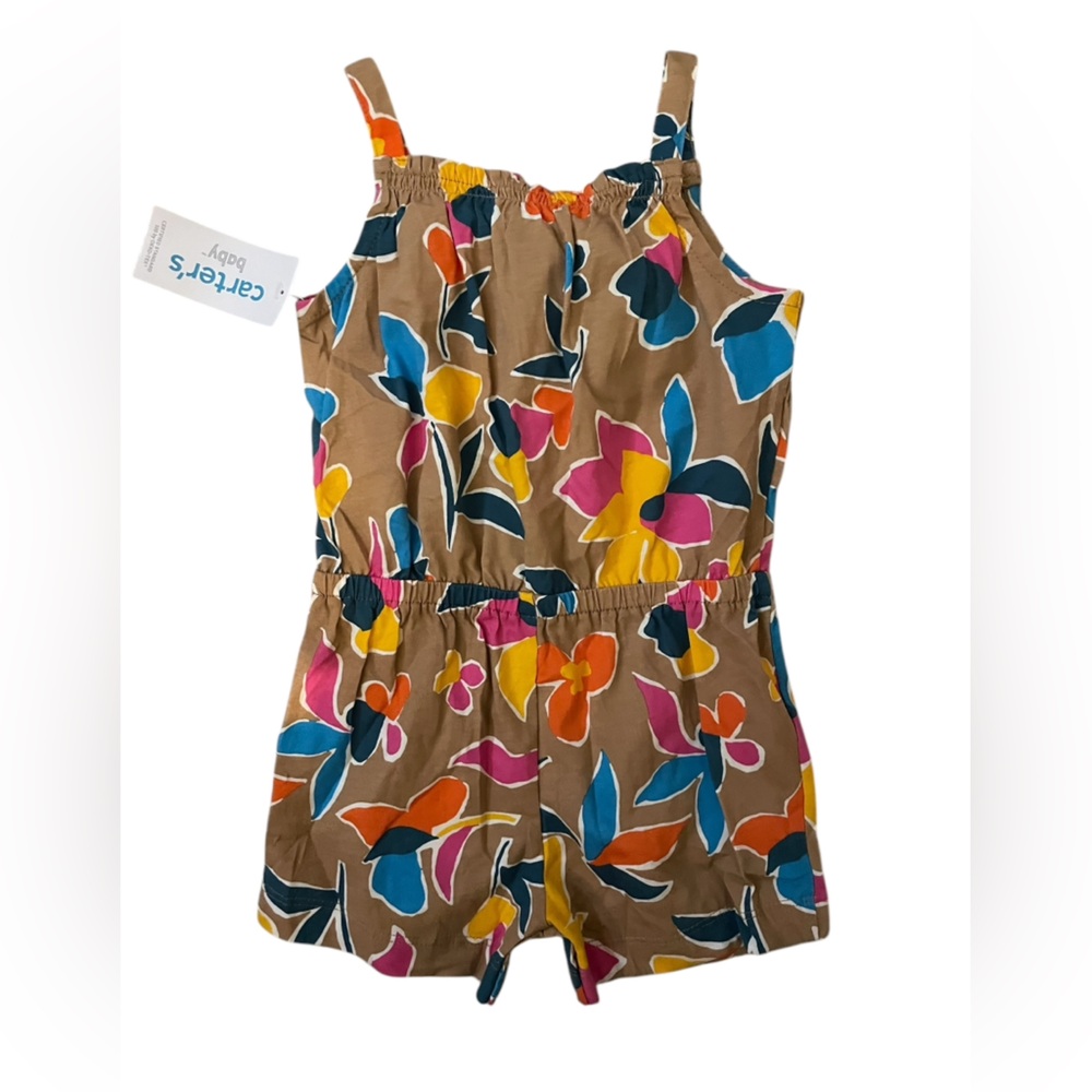 Carter’s 18 Month Floral‎ Romper - NWT Baby Girl Outfit